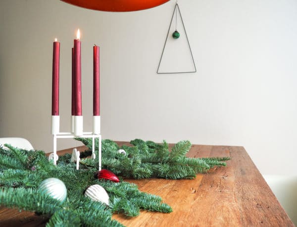 Minimalistischer Adventskranz 2021 5 Favoriten