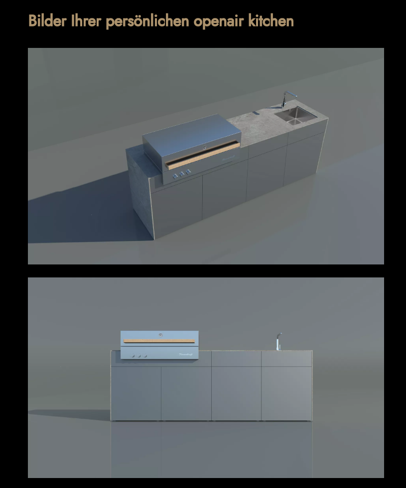 Meine openair kitchen