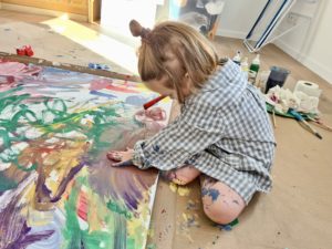 Malzimmer Bastelzimmer Bastelecker Kinder