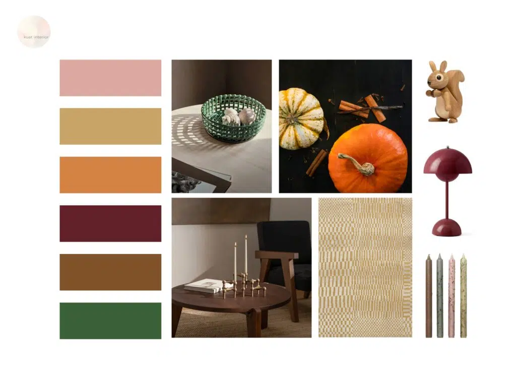 Herbstdeko 2025 Moodboard